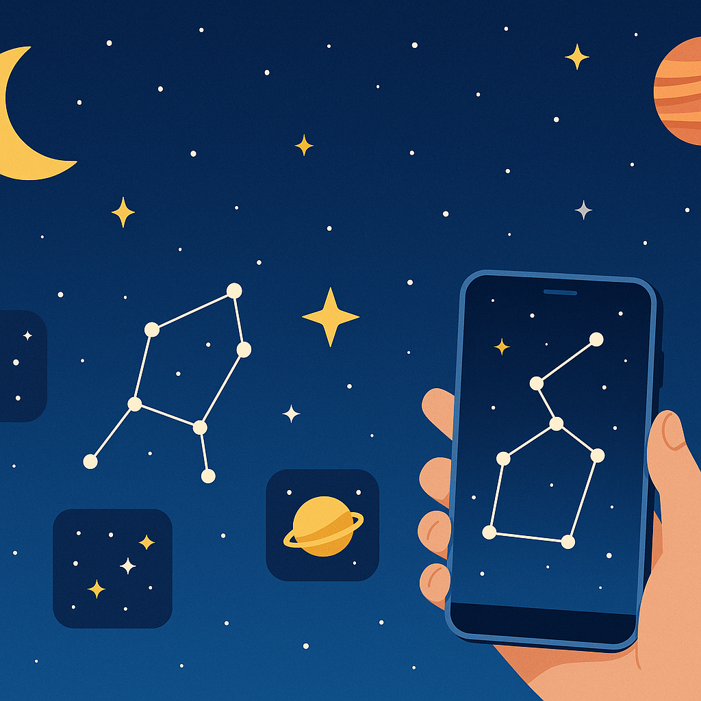 De beste apps voor sterrenkijken in Nederland